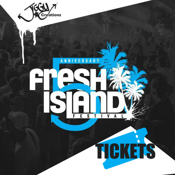 Fresh Island Festival 5 - 2016 logo - Jiggy Creationz